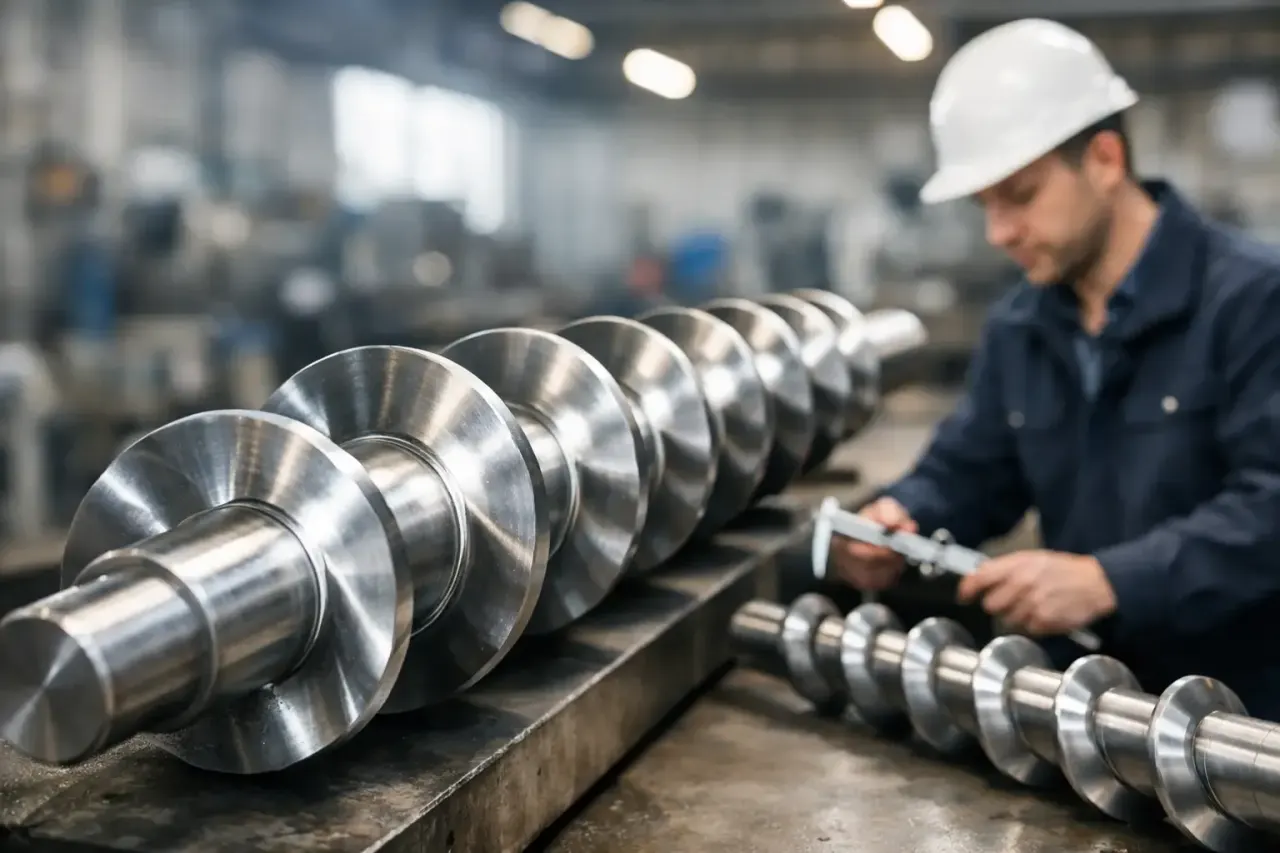 Rosca helicoidal industrial: como especificar